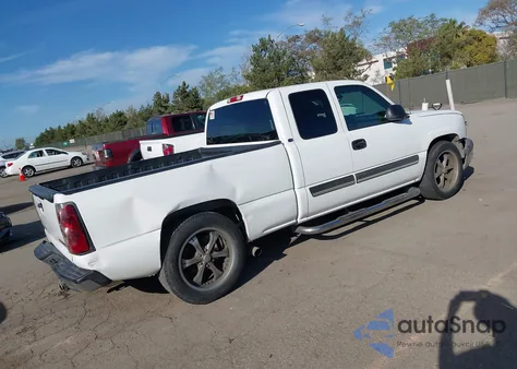 2004 Chevrolet Silverado 1500 Ls из США, поврежденный, VIN 1GCEC19XX4Z218225